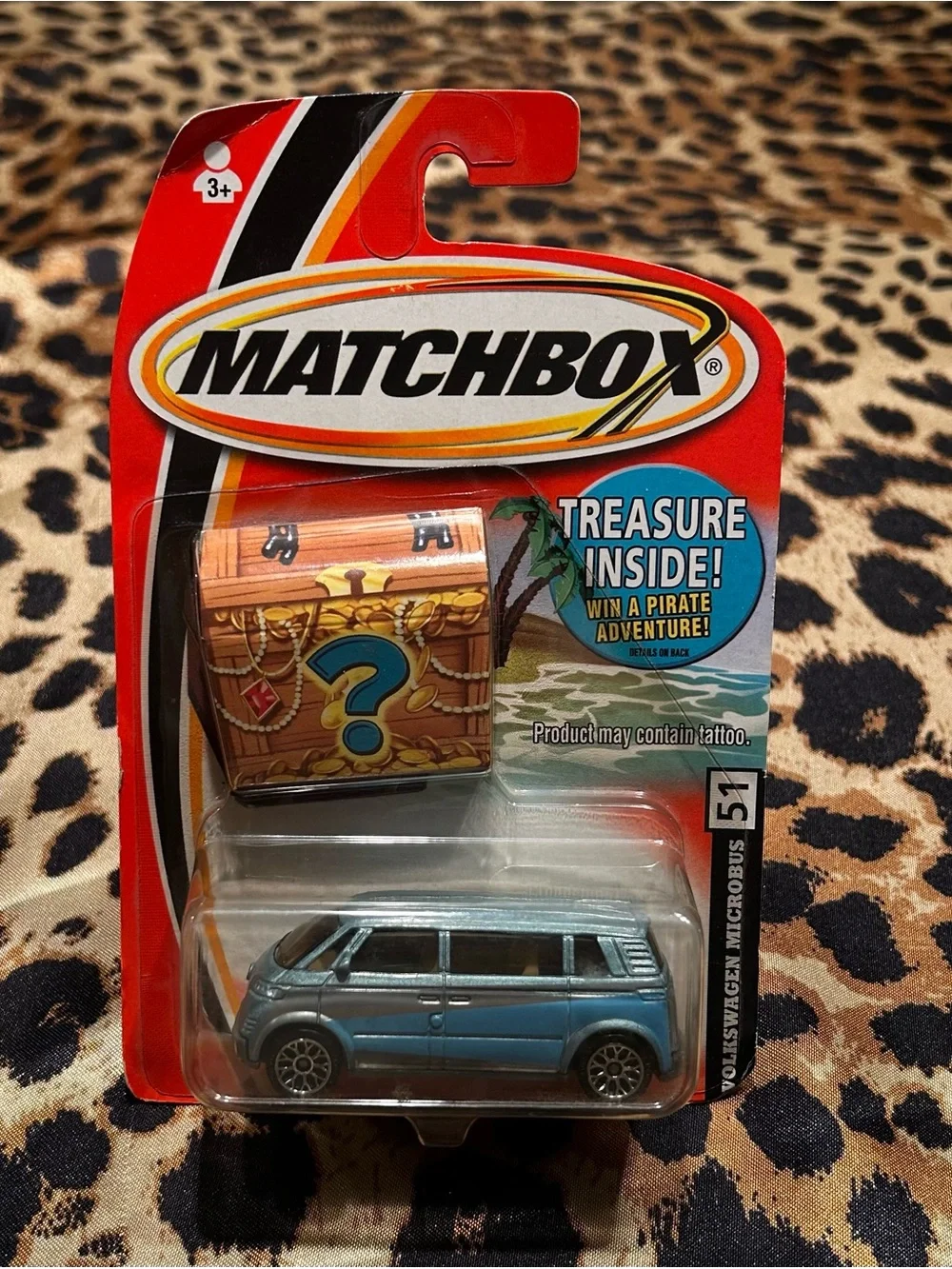 Sealed Matchbox 2005 Mainline Treasure Inside Volkswagen Microbus #51